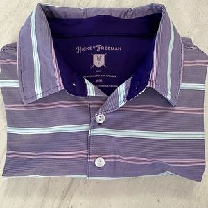 Hickey Freeman men’s golf shirt sz M